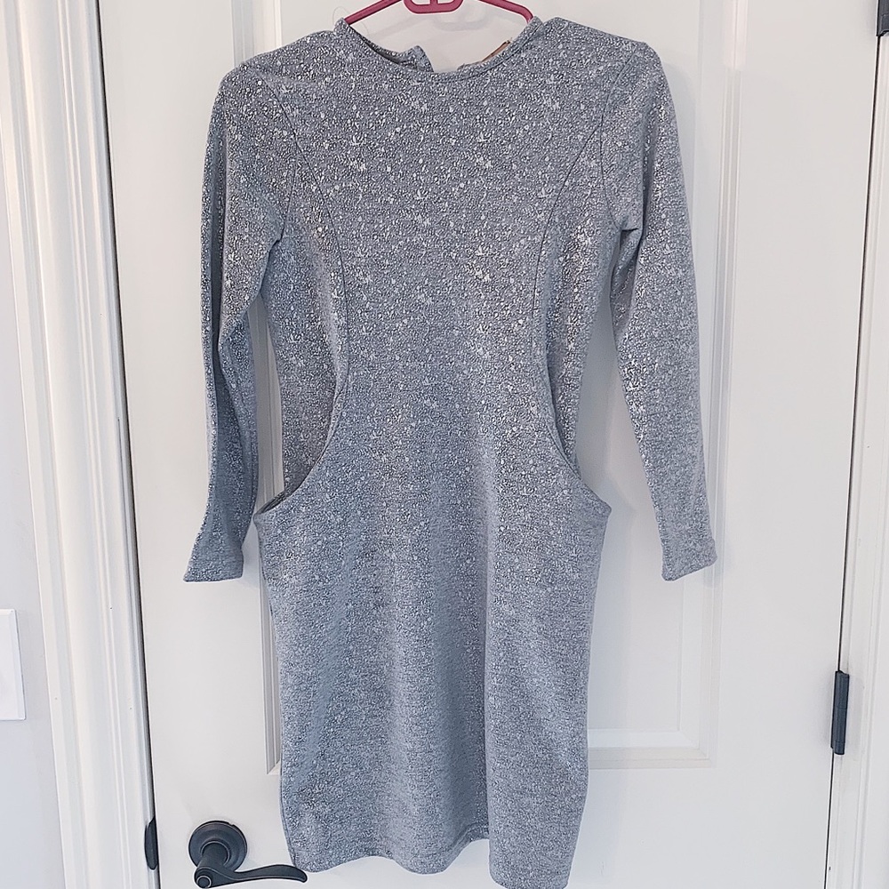 *HAS POCKETS* Girls Knee Length Dress Size 10